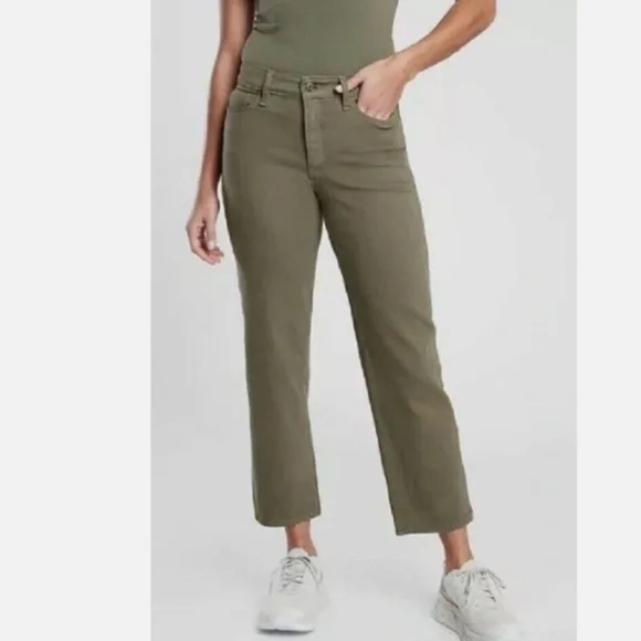 athleta flex straight crop jean - Picture 1 of 8